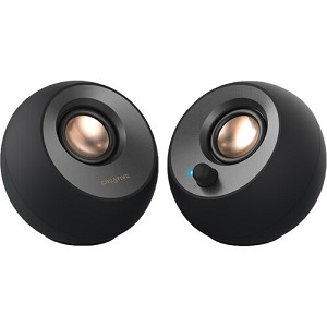 Creative Labs Pebble V2 USB Powered Desktop Speakers with USB-C Connectivity