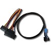 MCIO 38 Pin PCIe GEN 5 to U.3 (SFF-8639) Cable -50CM